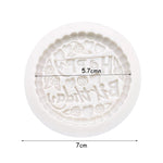 moule silicone happy birthday fondant cupcakes gâteaux décoration pâtisserie biscuits rustique