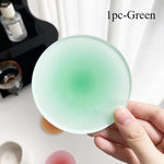 coasters acrylique couleur dégradée vert clair rose bleu moderne minimaliste maison