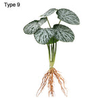 plantes artificielles arbres feuilles vertes moderne décoration extérieure ornement vertes minimalistes