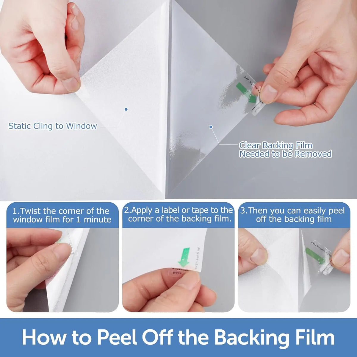 film fenêtre confidentialité blanc translucide mat protection solaire thermique autocollant statique pvc décoratif