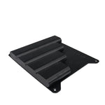 organisateur mural câbles zip ties rangement outils noir industriel minimaliste