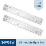 barre lumineuse led blanc moderne 40cm 50cm aimants connecteurs 6500k 220v 2000lm 180deg