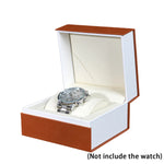 présentoir montres cuir or acier inoxydable élégant moderne boîte rangement voyage