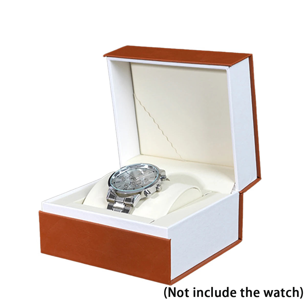 présentoir montres cuir or acier inoxydable élégant moderne boîte rangement voyage