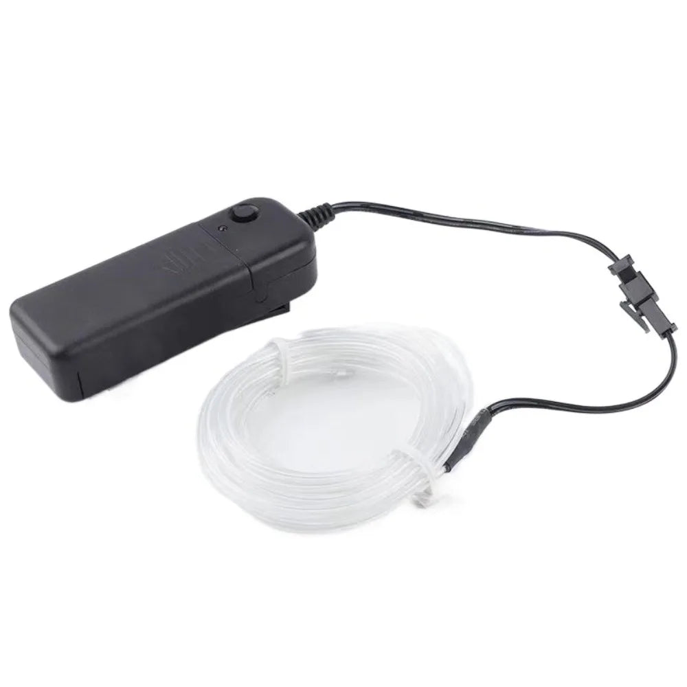 fil lumineux flexible multicolore adhésif occasion fête moderne commande batterie incluses