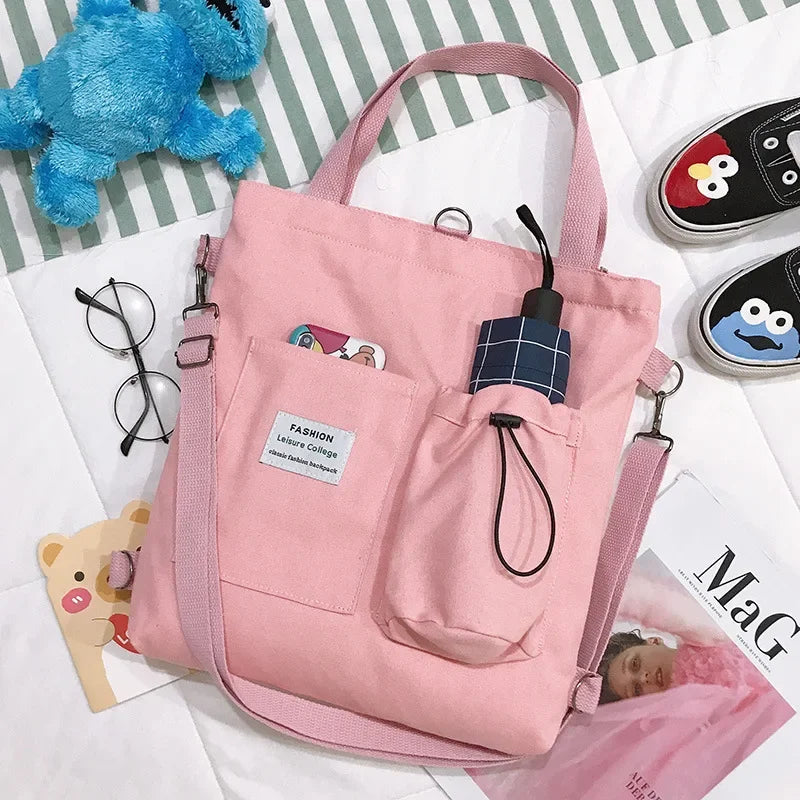 sac main uni jaune blanc vert noir moderne poignées détachables porte clés poche avant