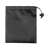 rideau douche noir imperméable durable sac rangement clips moderne
