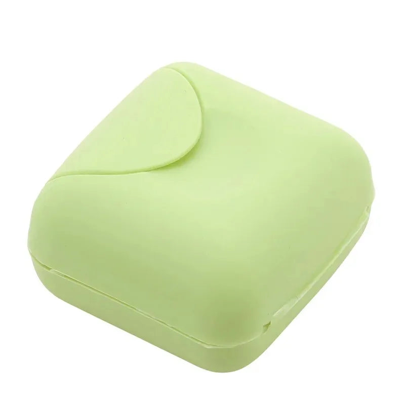 boîte savon portable plastique mat voyage salle bain maison petit