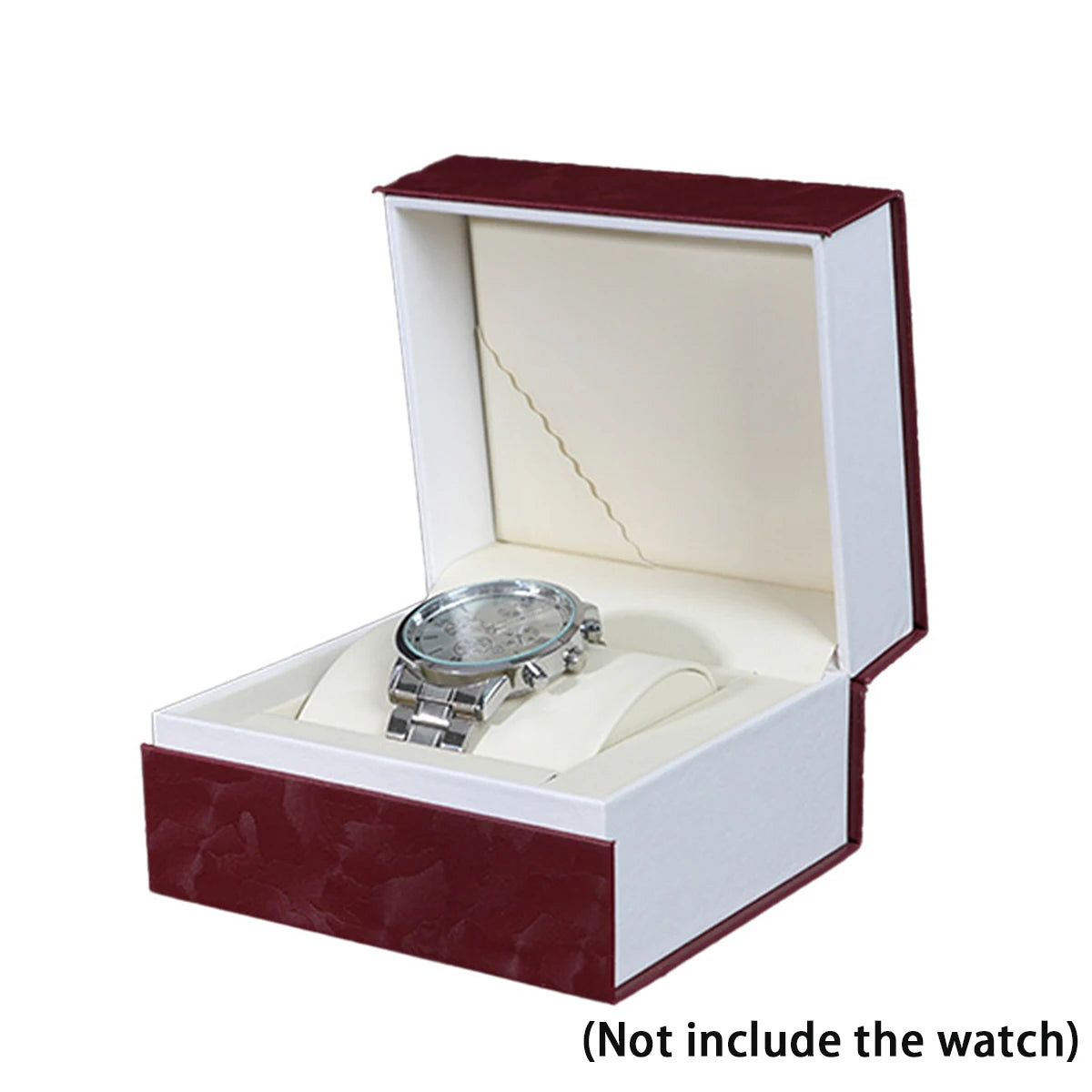 présentoir montres cuir or acier inoxydable élégant moderne boîte rangement voyage