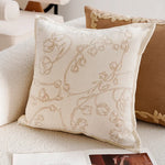 taies d'oreiller décoratives patchwork fleurs géométrique rayures moderne maison coton polyester