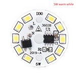 plaque led circulaire diodes blanc modernes technologie 28mm 35mm 40mm 44mm 48mm