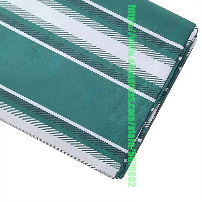 toile d'ombrage vert rayures horizontales moderne enduit pu opaque grande dimension personnalisableextérieur