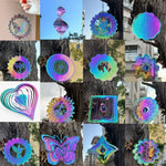 décoration maison coeur papillon spirale moderne rayures floraux violet bleu vert rose blanc