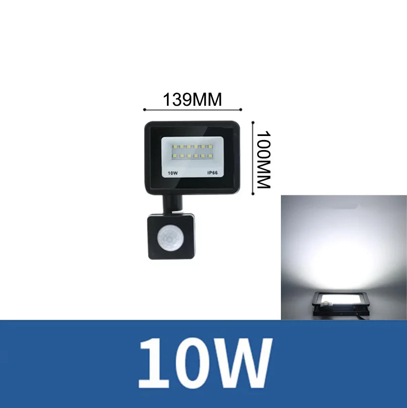 projecteur led extérieur ip66 moderne noir réglable 10w 20w 30w 50w 100w