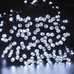 guirlande lumineuse solaire multicolore 100 leds ip65 moderne spikes
