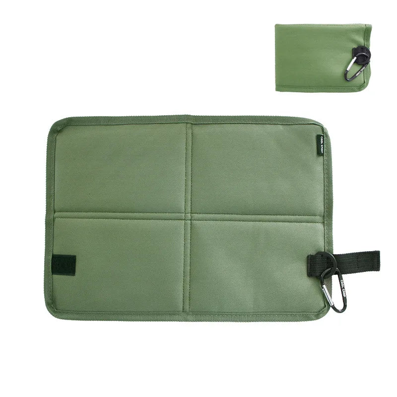 porte monnaie pliant imprimé ethnique vert olive noir moderne carabine