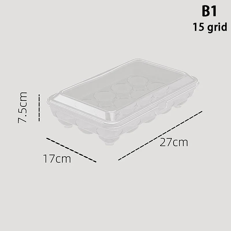 boîtes œufs transparentes poignées couleurs noir vert olive moderne pratique conteneur réfrigérateur