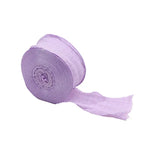 rubans plissés organza 4cm multicolores adhésifs décoration cheveux emballage fleurs 9mètres rouleau