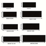 tapis sol antidérapant polyester moderne logo performance classics noir