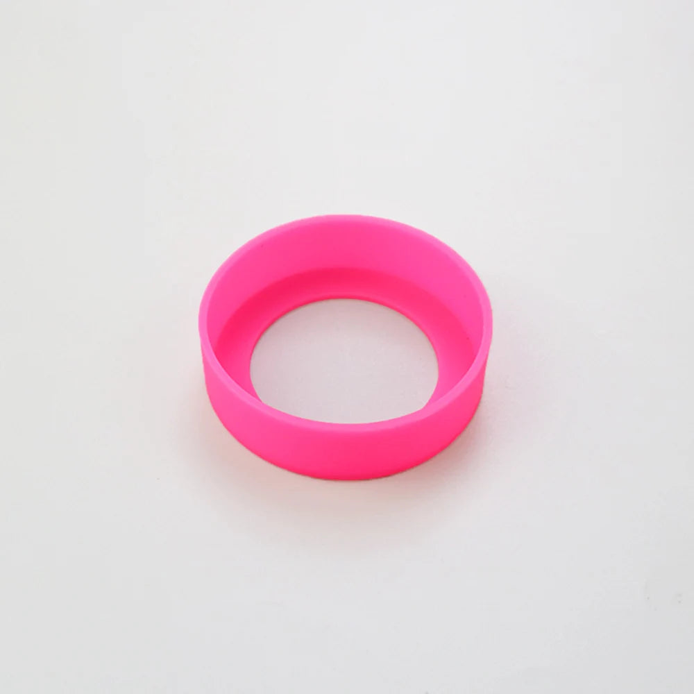 bracelet silicone rond unis couleur simple poignet protection souple résistant usure