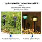 lumière solaire led jardin noire moderne transparente ip65 5v 60lm flux