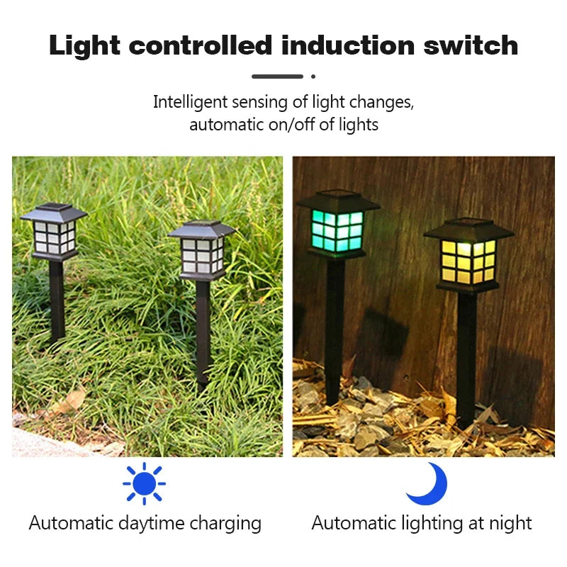 lumière solaire led jardin noire moderne transparente ip65 5v 60lm flux
