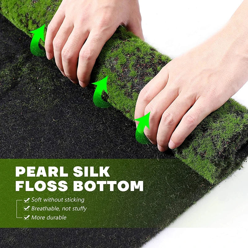 tapis artificiel fausse herbe mousse verte moderne décoration extérieure fête mariage prénuptiale adhésif naturel