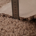 tissu bouclé imitation laine peluche beige bleu rose vert blanc poupée bricolage diy