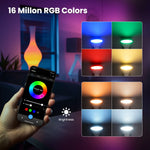 ampoule led intelligente blanc mat moderne wifi alexa google commande vocale