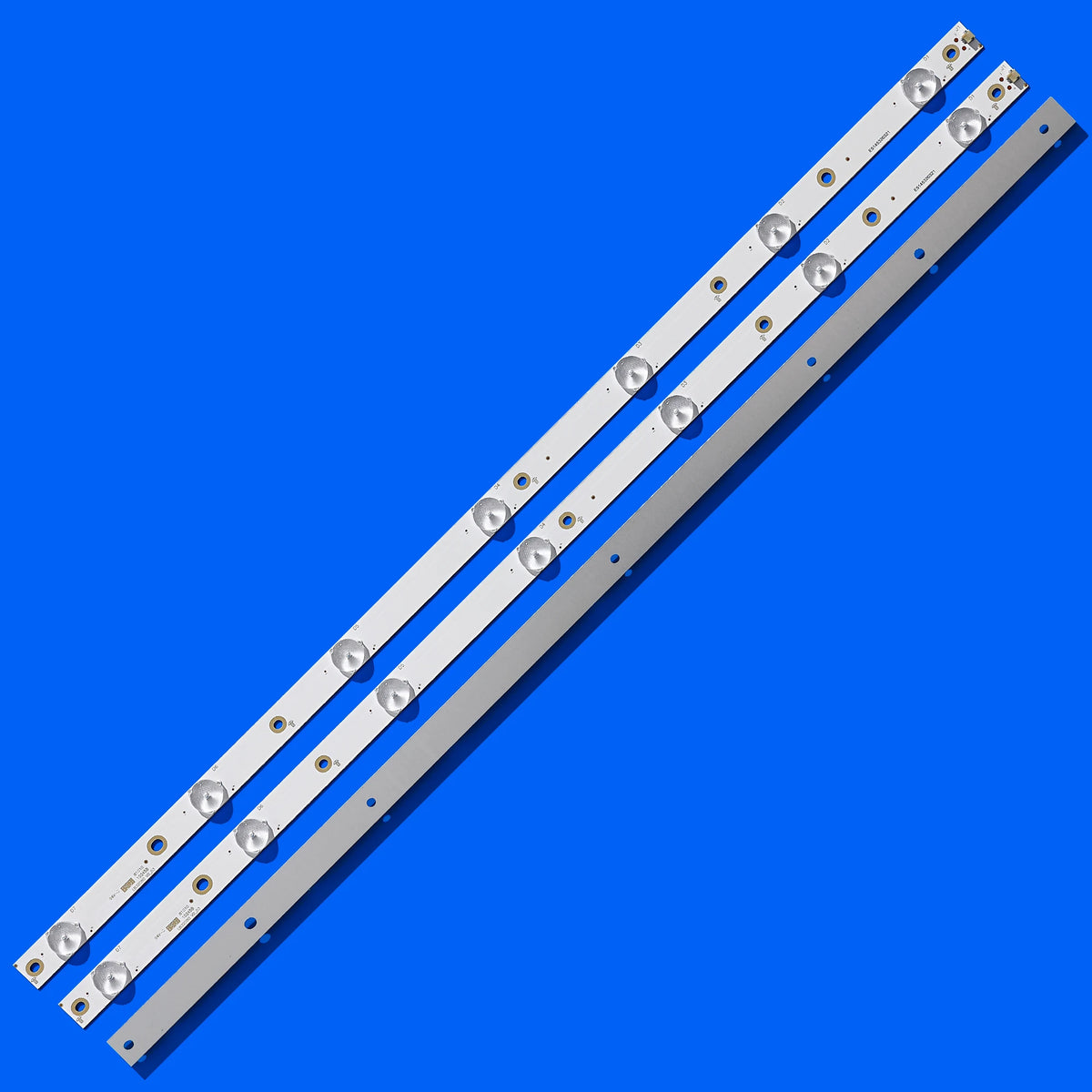 bande lumineuse led blanc moderne kit pièces téléviseur rétro éclairage 15 pcs