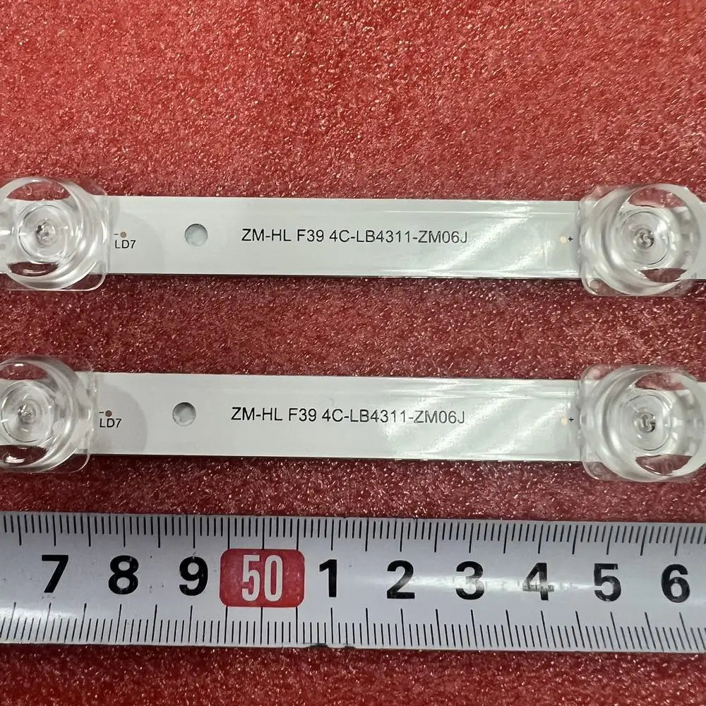 bande lumineuse led blanc moderne connecteurs 70mm 80mm télévision rétroéclairage