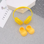 écouteurs pliables enfant modernes marron vert rouge jaune blanc noir rose violet mat opaques