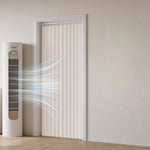 rideau vertical blanc rayures verticales moderne 100x180cm 180x200cm 240x200cm 260x200cm polyester opacité