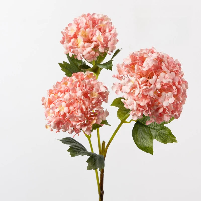 Bouquets artificiels fleurs soie hortensias violettes jaunes rouges décor intérieur mariage anniversaire