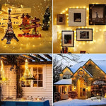 guirlande lumineuse led jaune décoration mariage noël anniversaire usb festive chaleureuse intérieure extérieure