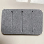 support savon moderne gris clair tissu adhésif salle bain absorbant rapide blanc opacité