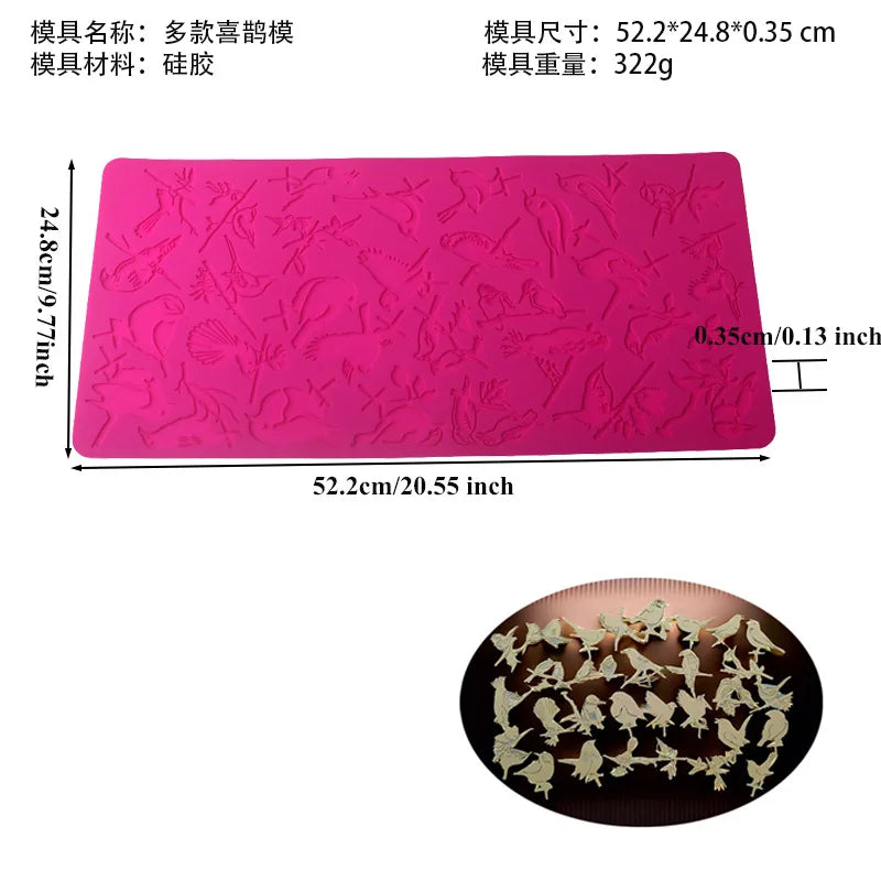 moules silicone gâteau dentelle origami bordure fondant deco pâtisserie triangles floral modernes