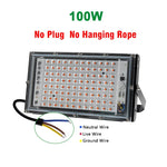 lampe led culture vegetale noire 100w 200w 300w 50w ip65 waterproof moderne tringle