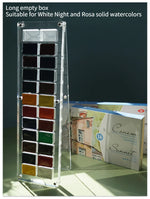 boîtes rangement transparentes modernes compartimentées couleurs peinture figurines ongles cosmétiques bijoux strass pratiques
