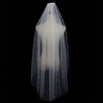 voile mariée blanc élégant classique transparent prom mariage festive romantique