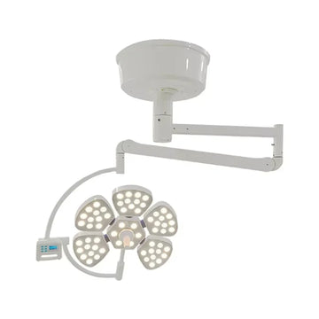 lampe chirurgicale blanc médical panneau lumineux motif trous fixation articulée