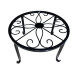 support pot fleur métal autoportant extérieur balcon multifonctionnel décoration florale