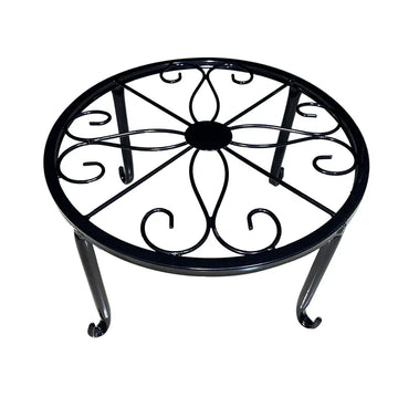 support pot fleur métal autoportant extérieur balcon multifonctionnel décoration florale