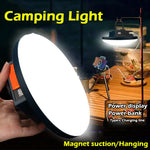 lampe camping rechargeable aimant magnétique ipx5 étanche noir gris moderne