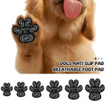 protège pattes chiens adhésifs noirs motifs modernes taille xl 2xl