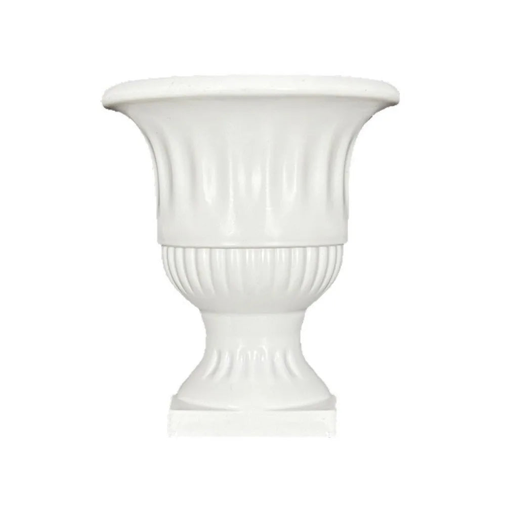 vase mural blanc classique rayures verticales opaque arrangement floral diy