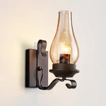 lampe murale vintage bronze verre opalin éclairage quotidien murale métallique texture rustique fixée mur