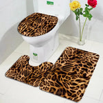 tapis bain moderne ensemble noir blanc adhésif tapis sol couvercle toilette minimaliste respectueux environnement