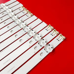 éclairage spécial led bandes rétroéclairage téléviseur blanc moderne 12 bandes leds bande aluminium