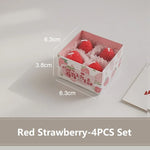 bougies parfumées fraises rose rouge aromathérapie décoration maison créative box cadeau